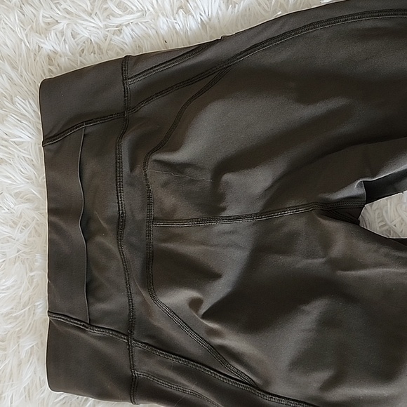 Lululemon Dark Olive Leggings - Picture 6 of 11